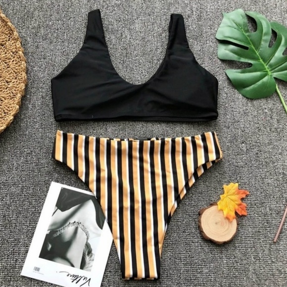 NEW ITEM.  BUCKLE UP CUT OUT BIKINI - Picture 2 of 7